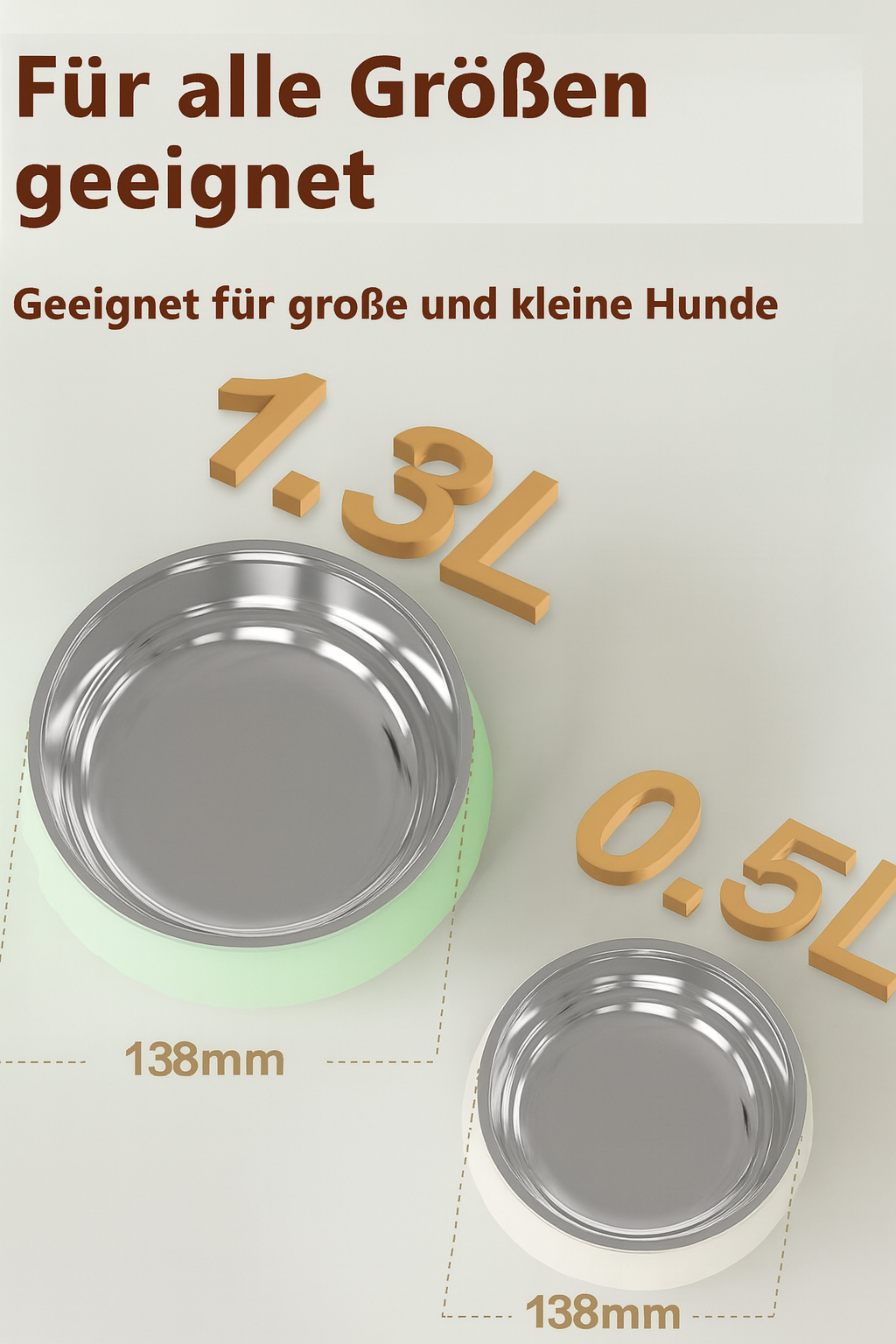 Pawlé Edelstahl-Fressnapf