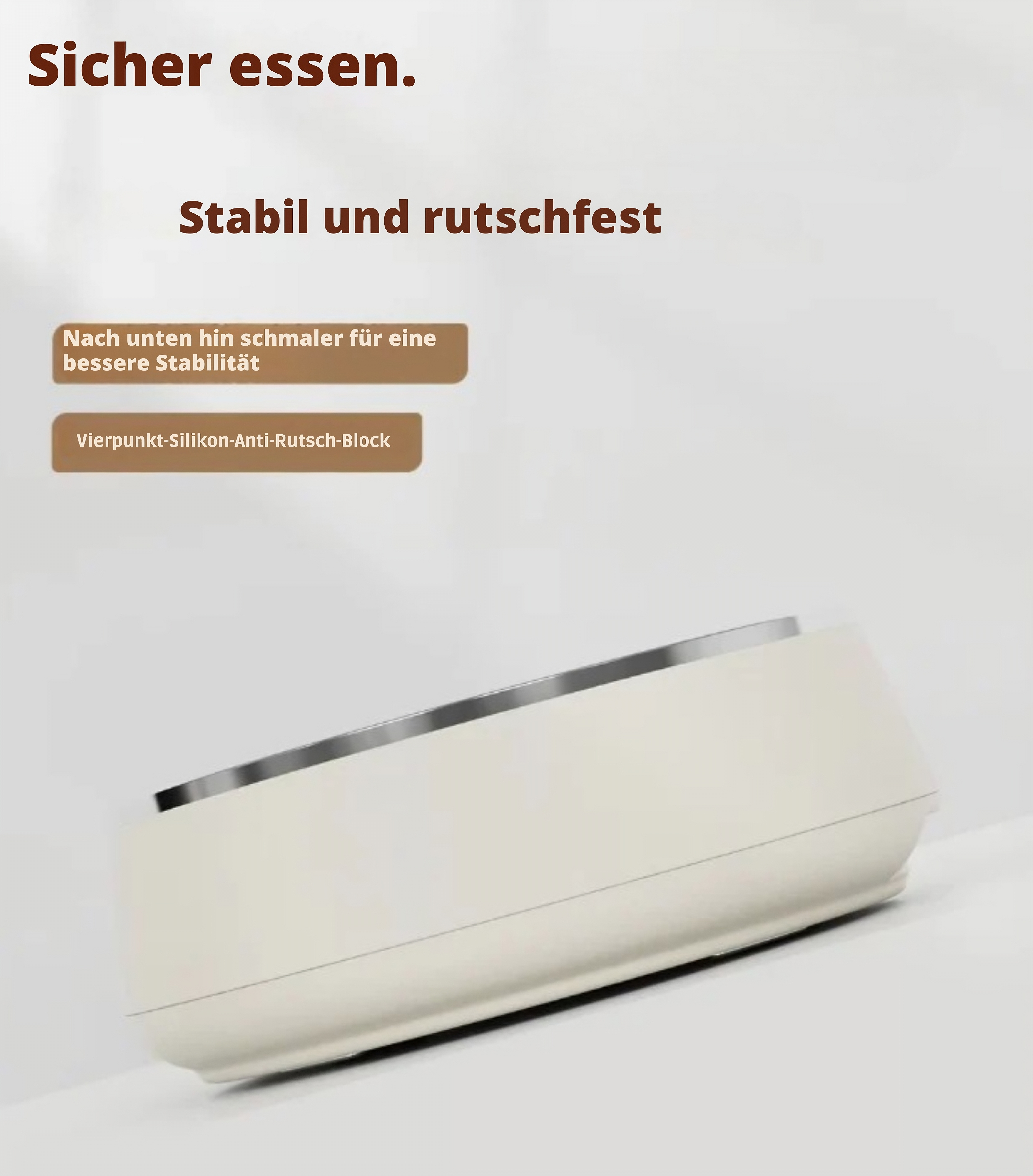 Pawlé Edelstahl-Fressnapf